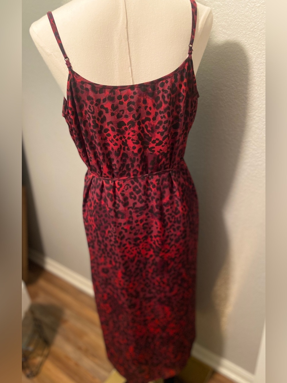 Maurices Red and Black Leopard-Print with a hint of purple - Picture 7 of 16